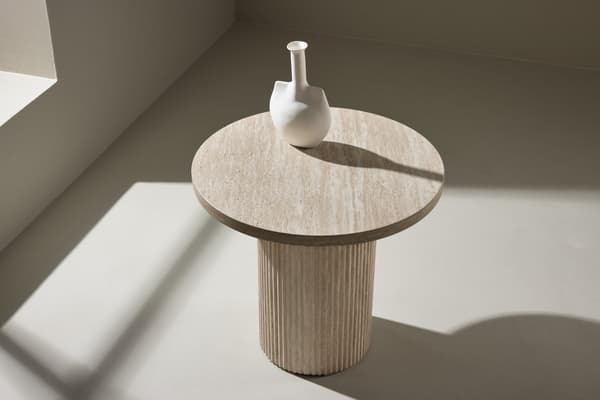 Sohvapöytä 50x45 cm Beige MDF