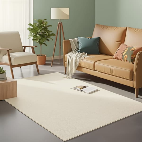 Tæppe 160x230 cm Beige