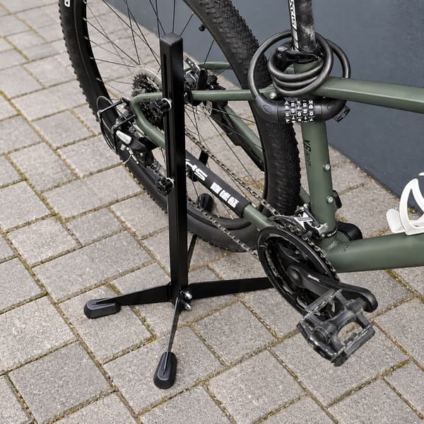 Justerbart cykelstativ med gummierede kroge, Kodustaar