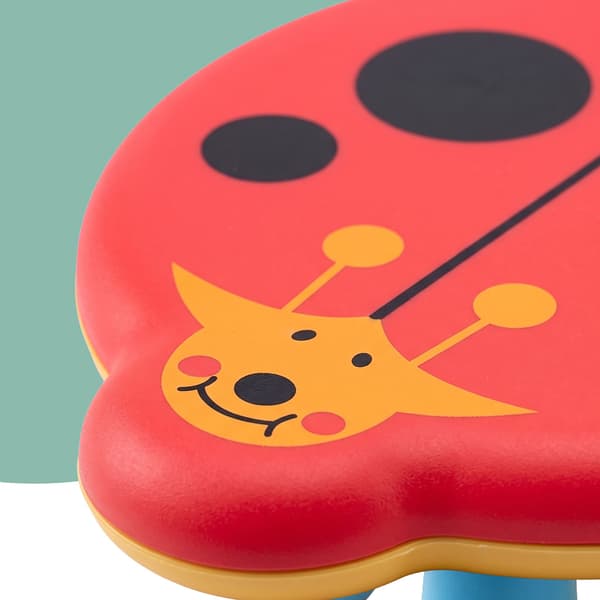 Värikäs pyyhittävä lasten jakkara, Kodustaar