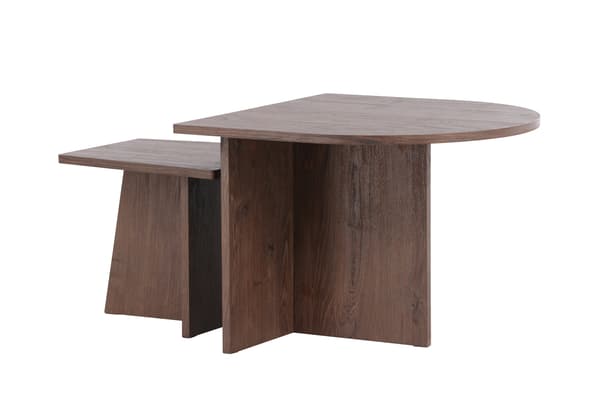 Sofabord, 60x45x35 cm, Brun, MDF