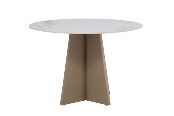 Spisebord Bootcut 110x75 cm Beige