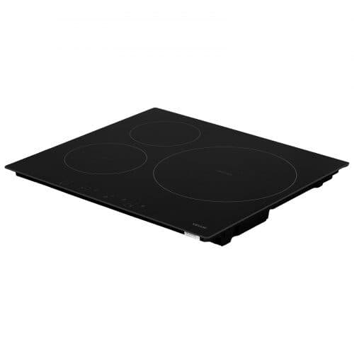 Induktionskogeplade 3 blus 59x52x5,5 cm sort