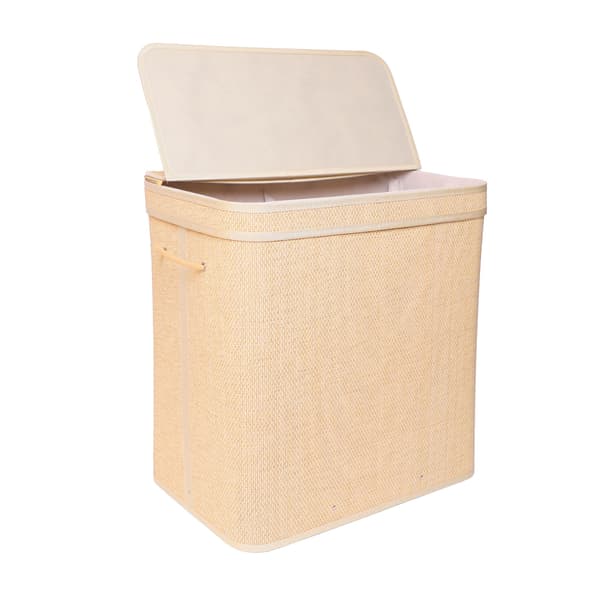 Tvättkorg 61x40x30 cm Bambus, Kodustaar