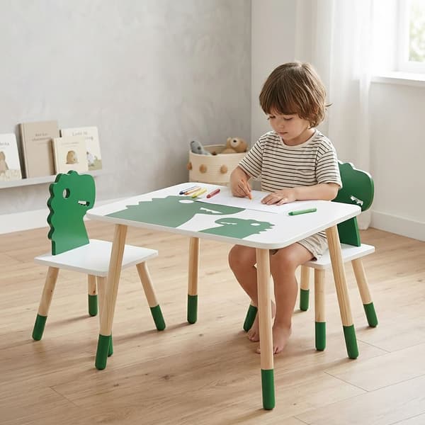 Dinosaur Børnebord og Stole, Kodustaar