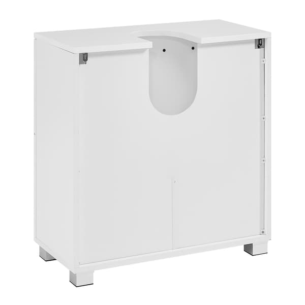 Baderomsskap 60x30x63 cm Hvit MDF
