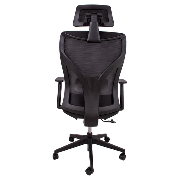 Kontorstol Venon 58x58x94-100,5 cm Sort