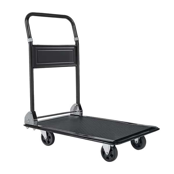 Platform håndvogn 73x47x82 cm stål foldbar