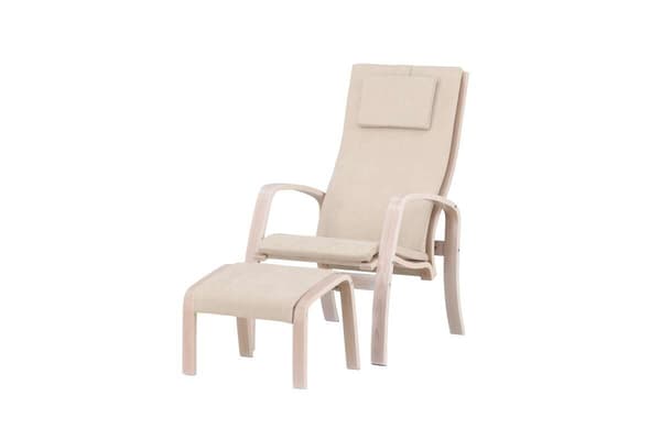 Lounge-tuoli, Grötö, 80x63x104 cm, Harmaa