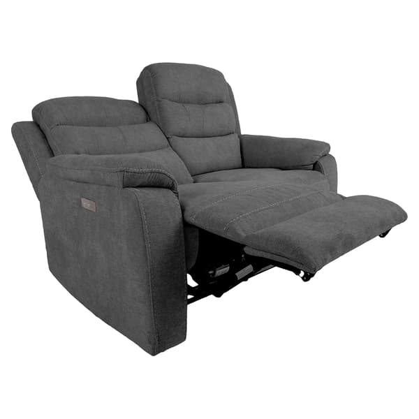 Fåtöljsoffa MIMI 153x93x102 cm grå tyg