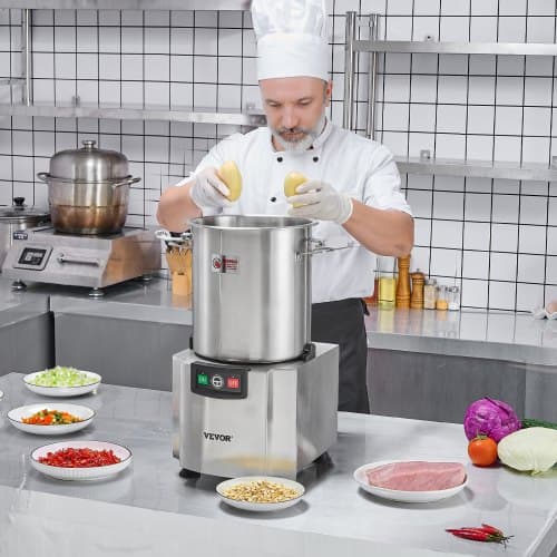 Foodprocessor, 42,5x37,3x71 cm, rustfrit stål