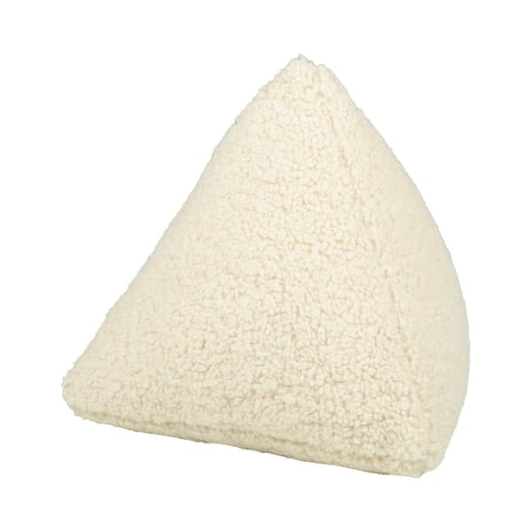 Kudde LARRY tetraeder 32x32x32 cm vit polyester