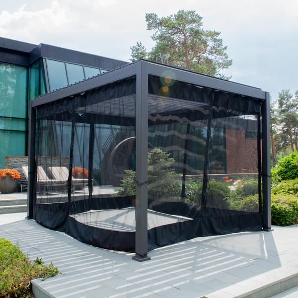 Myggenet MIRADOR-111 300x300 cm Sort Polyester