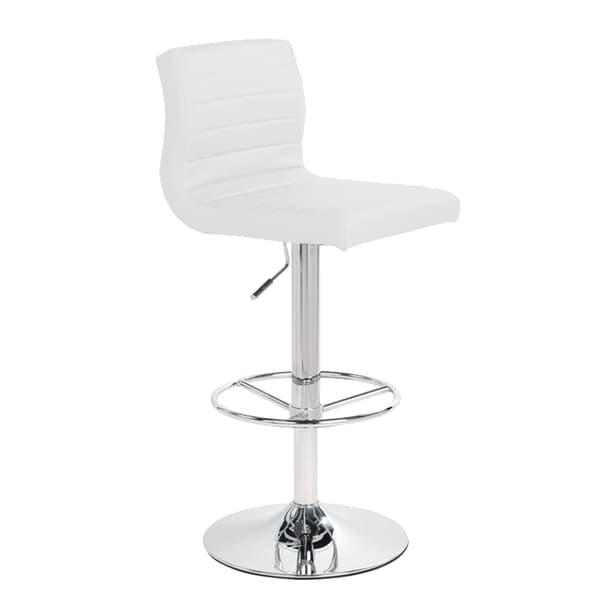 Barstol Aura 46x42x88-109 cm Vit