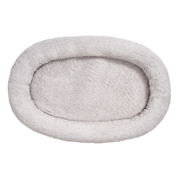 Menneskeseng til hund, 171x100x24 cm, Grå, Memory Foam