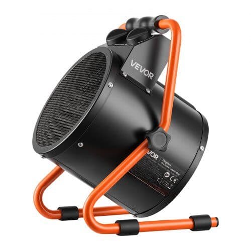 Drivhusvarmer BG-E2A-01 2000W 27x22x32.5 cm sort/orange