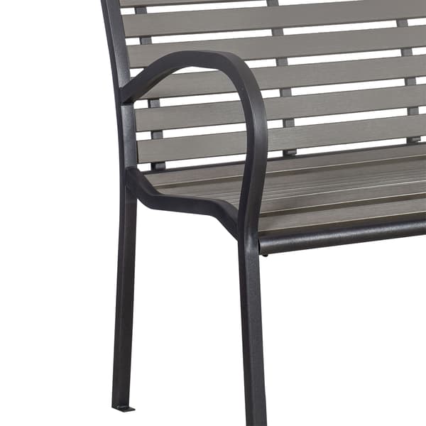 Penkkki VIOLA 125x62x80 cm harmaa teräs