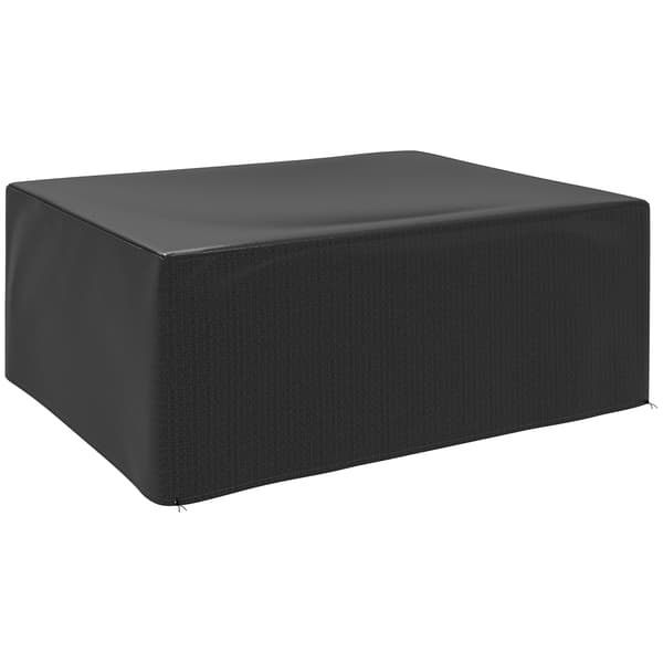 Möbelskydd 235x190x90 cm Svart Polyeten