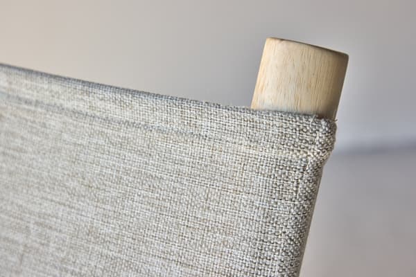 Lounge-tuoli Millo 43x40x65 cm Harmaa Nature polyesteri mango-puu
