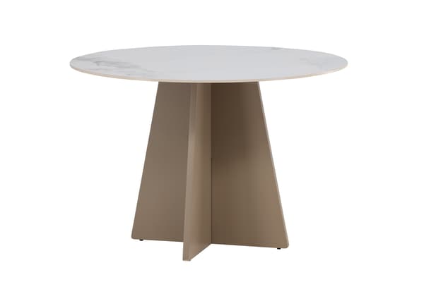 Spisebord Bootcut 110x75 cm Beige