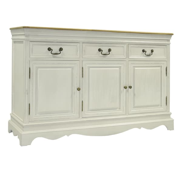 Sideboard SAMIRA 131,5x43x87 cm Vit
