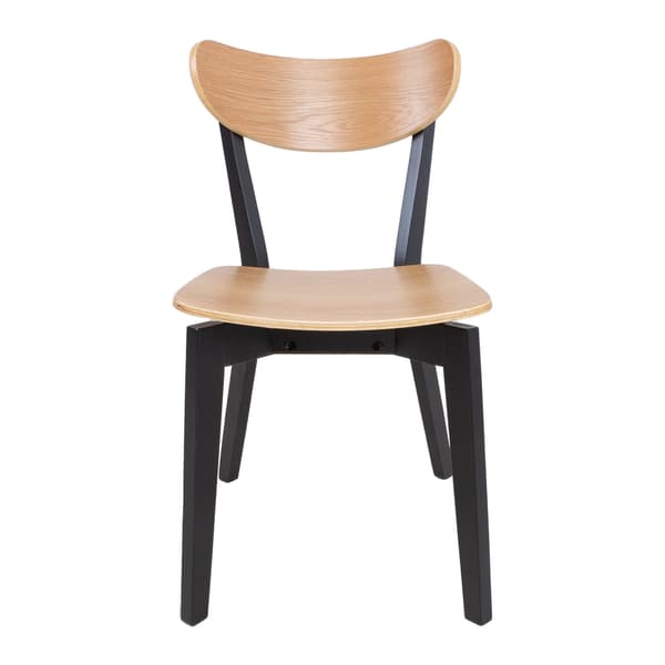 Spisebordsstol ROXBY 45x55x79,5 cm Eg Sort