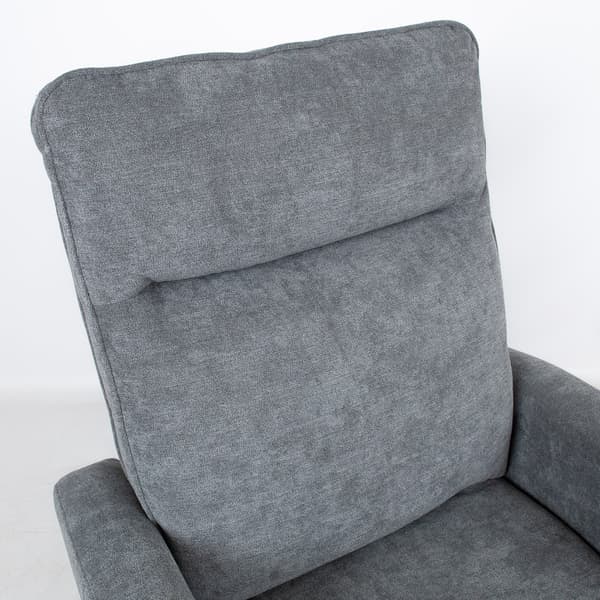 Lænestol EDDY 76x96x103 cm Gråt Stof