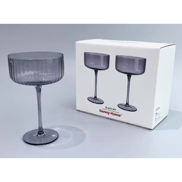 Viinilasi Dolce 17 cm Harmaa lasi