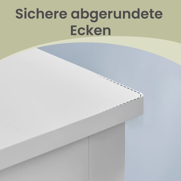 Lekeromsoppbevaring skap 29,7x72,2x60 cm Hvit