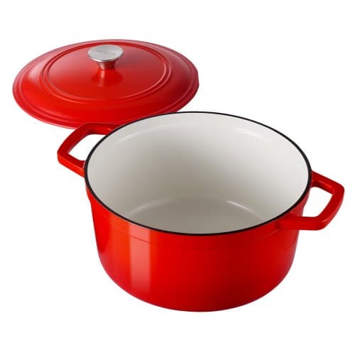 Dutch Oven, 35x27x19 cm, Rød, Støbejern