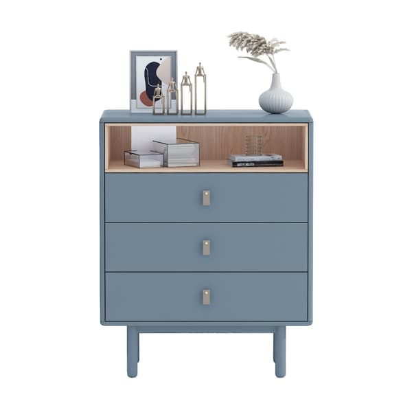 Sideboard IRIS 80x40x100 cm grå