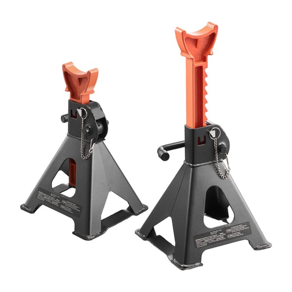 Jackstativer 275x415 mm Sort og Orange Stål