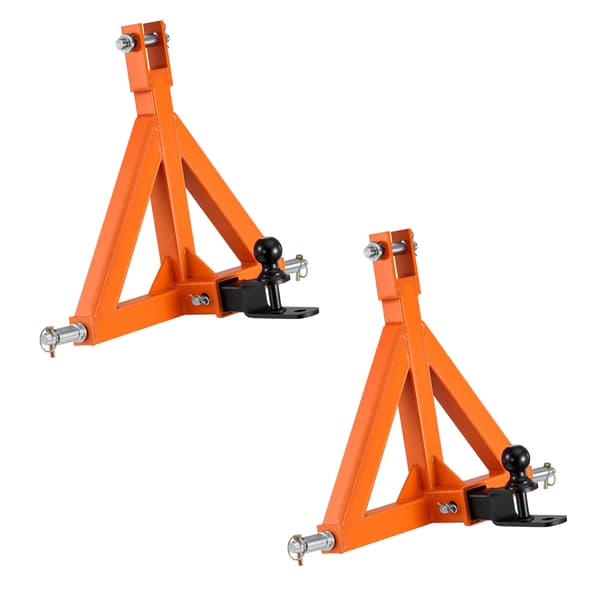 Vetokoukku 53x16,5x54 cm Oranssi Teräs
