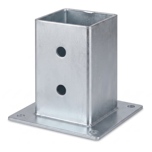 Galvaniserade stolpskor, 4-pack, Kodustaar