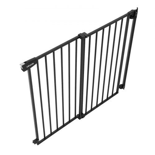 Babygrind til trapper 72-108.5x76 cm sort