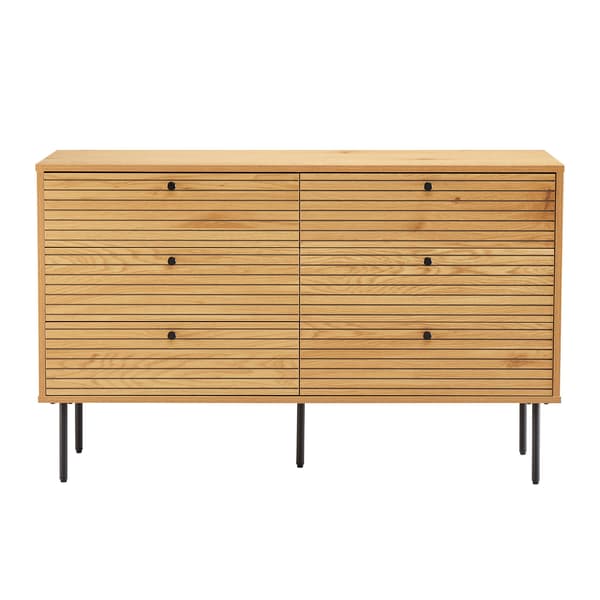 Skænk LINE 120x40x75 cm egetræ opbevaring