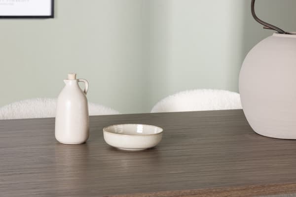 Spisebord og stol sæt Andy 180x75 cm Beige MDF