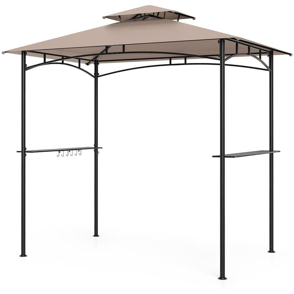 Grill Pavillon 244x152 cm rustik brun