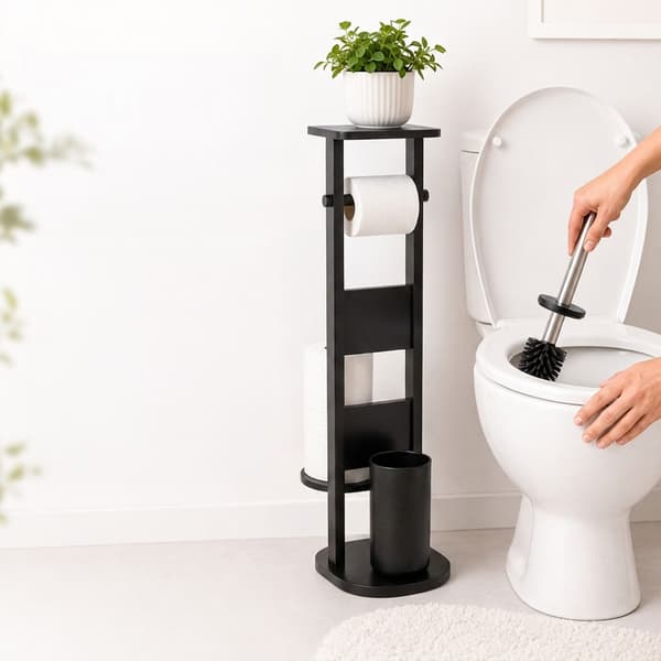WC-ställ med hylla, 30x80 cm, Kodustaar