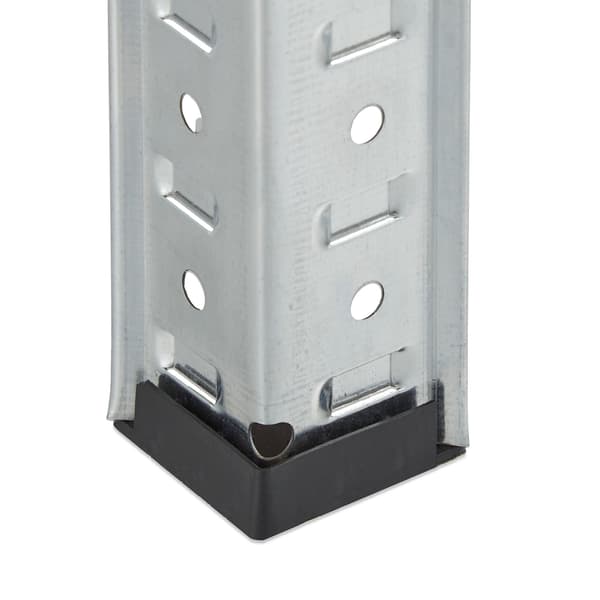 Hyllsystem, 5 hyllplan, 875 kg, Ljusbrun/Silver, Stål, Kodustaar