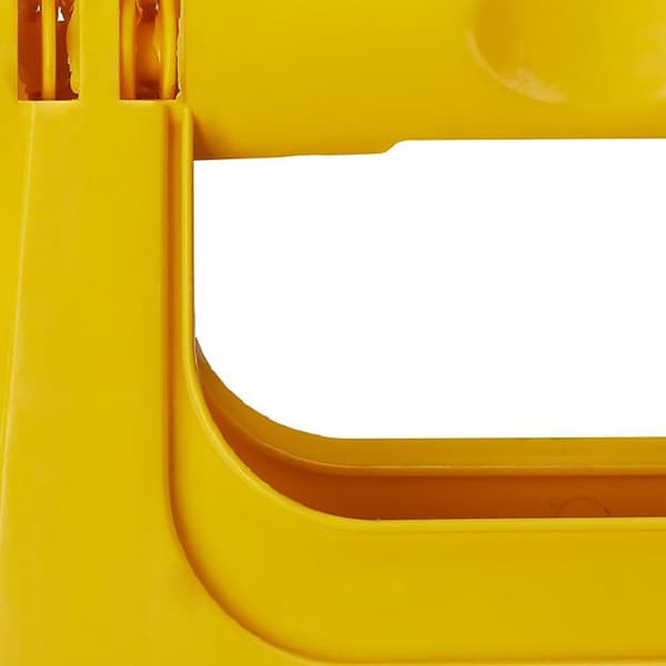 Golvsignset, 59x29x23 cm, Gul, Kodustaar