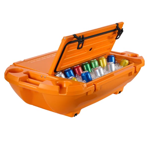 Flydende Køler 96x59,5x26,5 cm Orange LLDPE