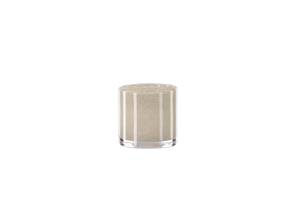 Lanterne Glora 8x8 cm Beige Glas