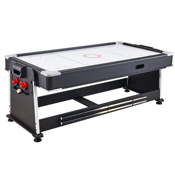 Multi Game Table, 3-i-1 roterande bord, 223.5x122x81.3 cm, arkadspelsset
