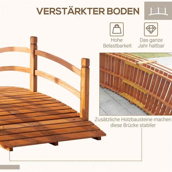 Havebro, 185x72x58 cm, Orange