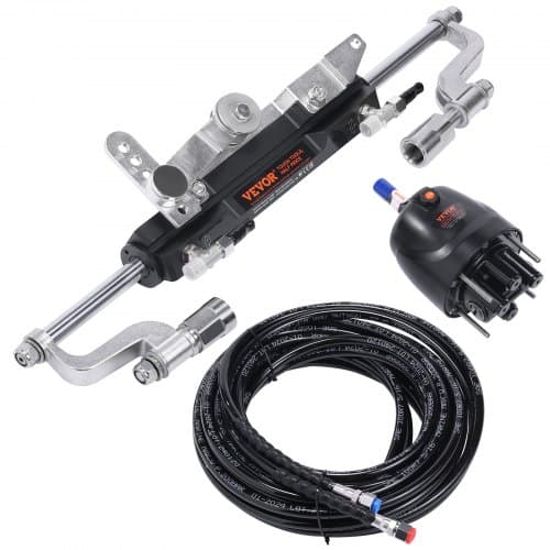 Hydraulisk påhængsstyringssæt, 792,5 cm slange, til både, marint styresystem