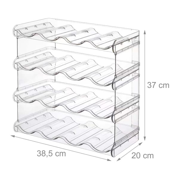 Stabelbar flaskeholder, Kodustaar