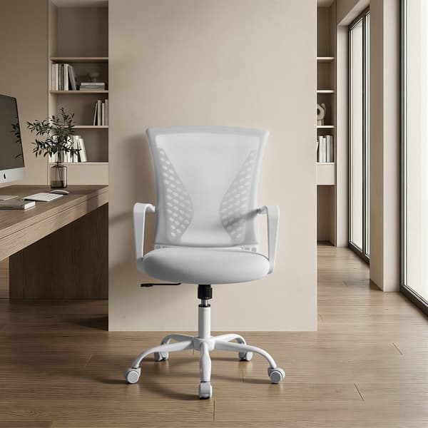 Kontorstol 64x64x96-104 cm Grå