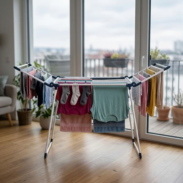 Taitettava pyykinkuivausteline, Kodustaar