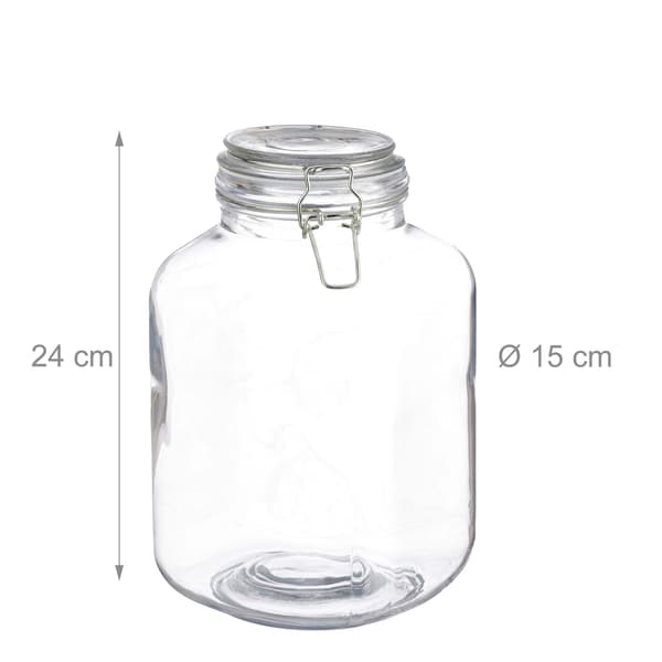 Set med 2 konserveringsburkar, 3L, Kodustaar